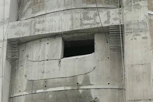 煙囪加固現(xiàn)場(chǎng)